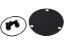 Dust Cap Kit Black 2.5 GN with O-Ring & Screws