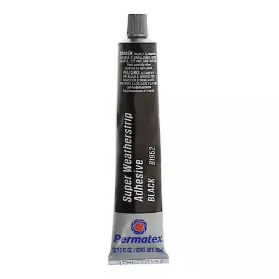 Weatherstrip Adhesive Black
