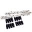 Billet Alum. Stud Girdle Kit - BBC