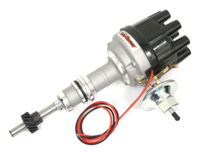 SBF 351W Distributor w/Black Cap Cast Alm.