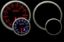 Gauge Premium Tachometer 0-10000 rpm 3-3/8in