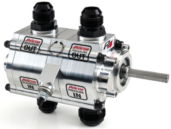 Oil Pump 2-Stage Reverse Rotation Front Pressure