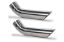 Exhaust Tips Slip Fit 3in Pair (Short)