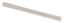 3in Oval Straight Tubing 4 Ft. Length