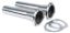 Collector Reducers Pair 3.5in to 2.5in Stainless