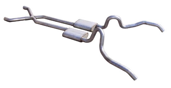 62-67 Nova Crossmember Back Exhaust