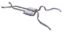 62-67 Nova Crossmember Back Exhaust