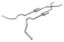 67-74 GM P/U Crossmember Back Exhaust