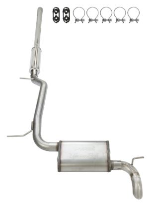 07-18 Jeep JK Cat Back Exhaust