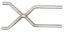 Universal 3.5in X-Pipe Stainless