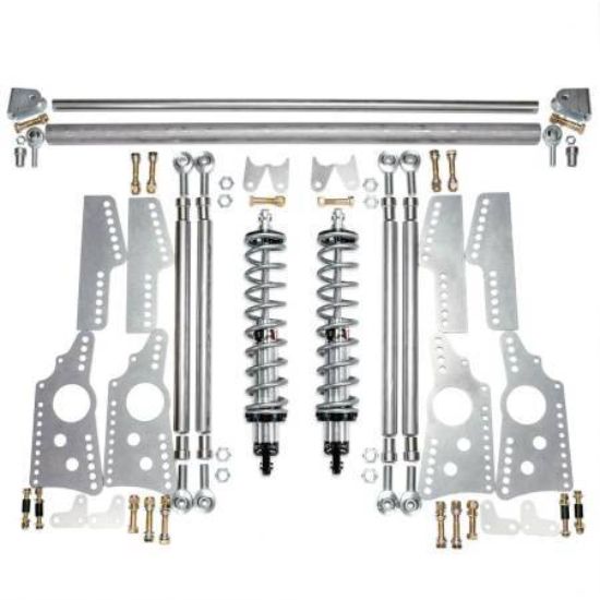 4-Link Kit Dbl Adj Shock 150lb Springs