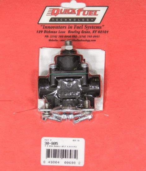 Pressure Regulator Black Use wMethanol