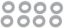 Fuel Bowl Screw Gaskets - Nylon