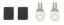 Power Ring 4 AWG 1/2in Hole Pair w/Heat Shrink