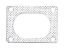Low Profile Oval 4 Bolt Gasket