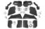 Inner Fenders 07-18 Jeep Wrangler JK Front & Rear
