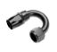 16AN Swivel Hose Ends Black 180