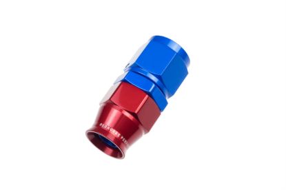 4AN Straight PTFE Reusable Hose End Blue