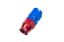 6AN PTFE Hose Ends Blue STR