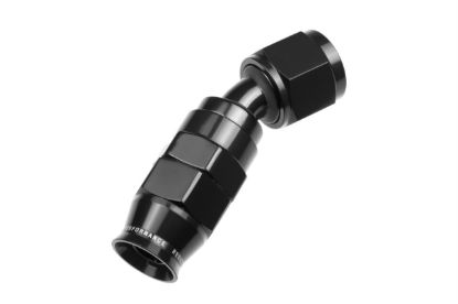10AN 30 Degree PTFE Reusable Hose End Black