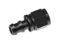 10AN Push Lock Hose End Str Black