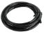 8AN 302 Series PTFE Hose 6ft Black