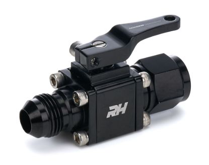 Inline Shut Off Valve 8AN Female Inlet/Outlet