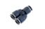 1/4in Vac Y Union Fitting Push to Connect