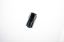 8AN Straight Crimp Hose End Black