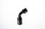6AN 60Deg Crimp Hose End Black