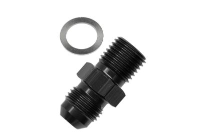 8AN Male Flare to M10x1.0 Inverted Adapter