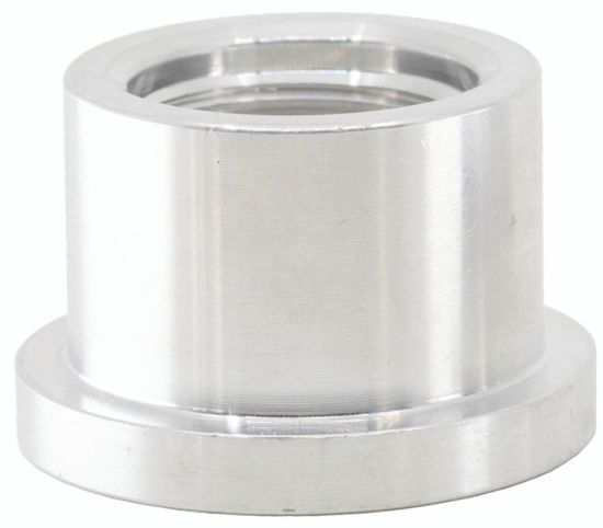 10AN Female O-ring Weld-on Adapter Clear
