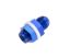 6AN Male Bulkhead Washers Nuts Inc Blue