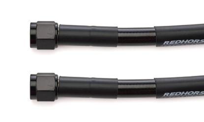 6AN 8in Nitrous Line Black