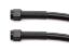 6AN 12in Nitrous Line Black