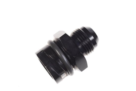 12an Male Valve Cover Oil Cap  Aluminum  Black