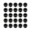 3/8in NPT Socket Head Pipe Plug 25/pkg Black