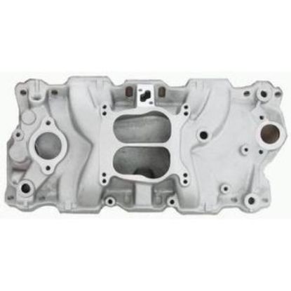Aluminum Dual Plane Inta ke Manifold (Satin)