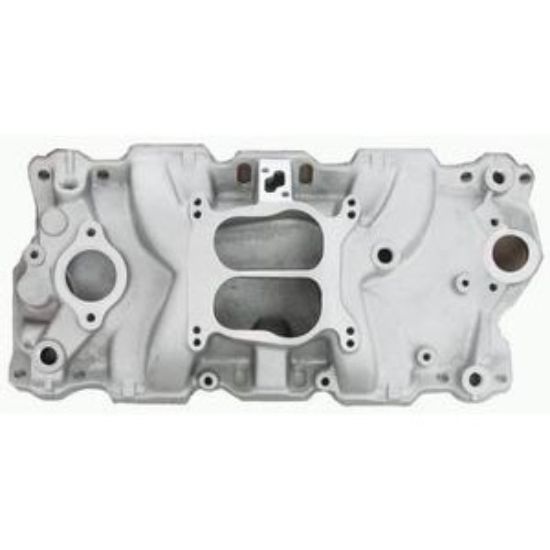 Aluminum Dual Plane Inta ke Manifold (Satin)