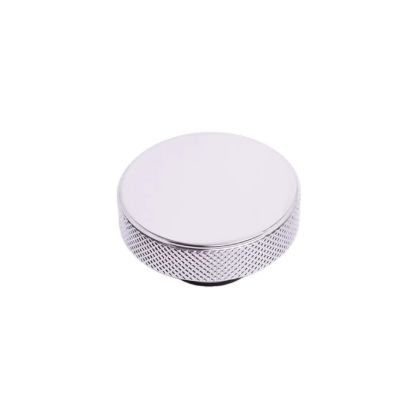 Chrome Aluminum Radiator Cap Plain