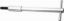 Silver Alum T-Bar Wing N ut 4In With 1/4-20 (4)