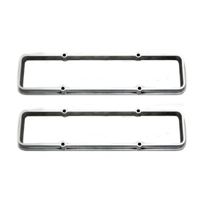 SB Chevy Valve Cover Spacer 1In Polished
