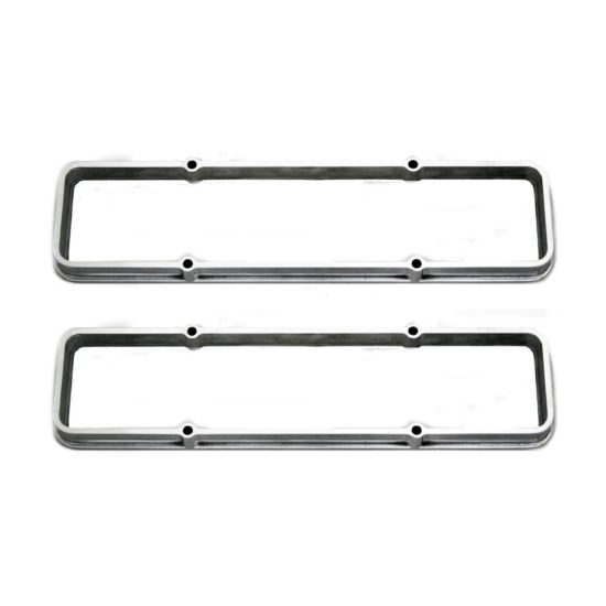 SB Chevy Valve Cover Spacer 1In Polished