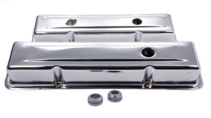 78-86 SBC Steel Short OEM Style V/C Chrome