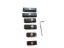 Billet Wire Separators R ace Style - Black