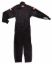 Black Suit Single Layer Kids X-Small Black Trim