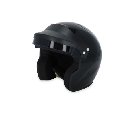 Helmet Open Face Large Black SA2025