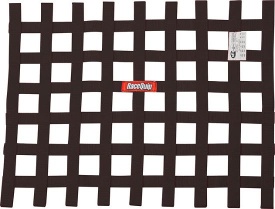 Ribbon Window Net SFI Black