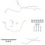 69 Camaro Complete Brake Line Kit Stainless