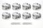 SBC Dished Piston Set 4.030 Bore -12.3cc